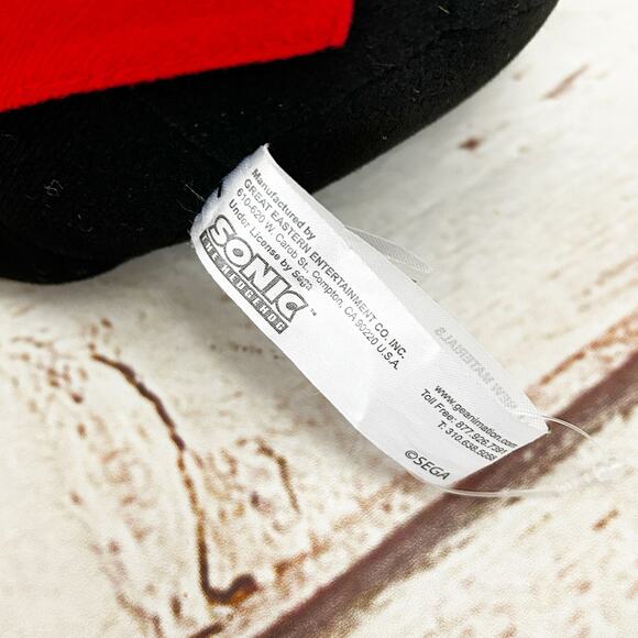 SONIC THE HEDGEHOG Robotnik Eggman SD Sitting Plush 7” - Picture 3 of 4